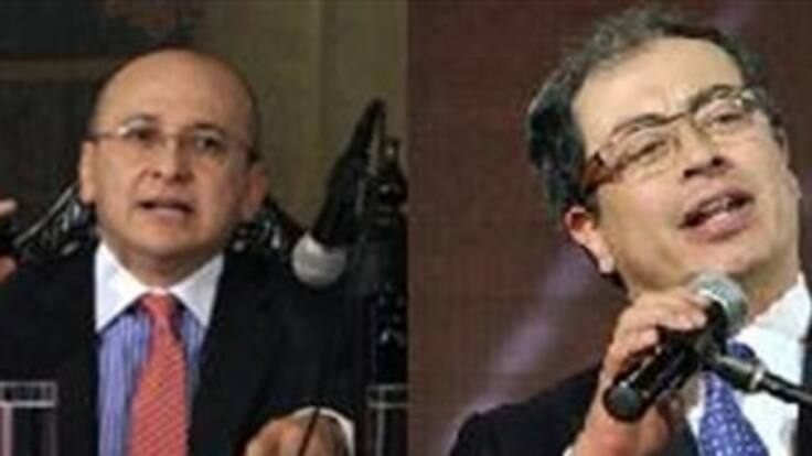 Finalizó reunión entre fiscal Montealegre y el alcalde Gustavo Petro