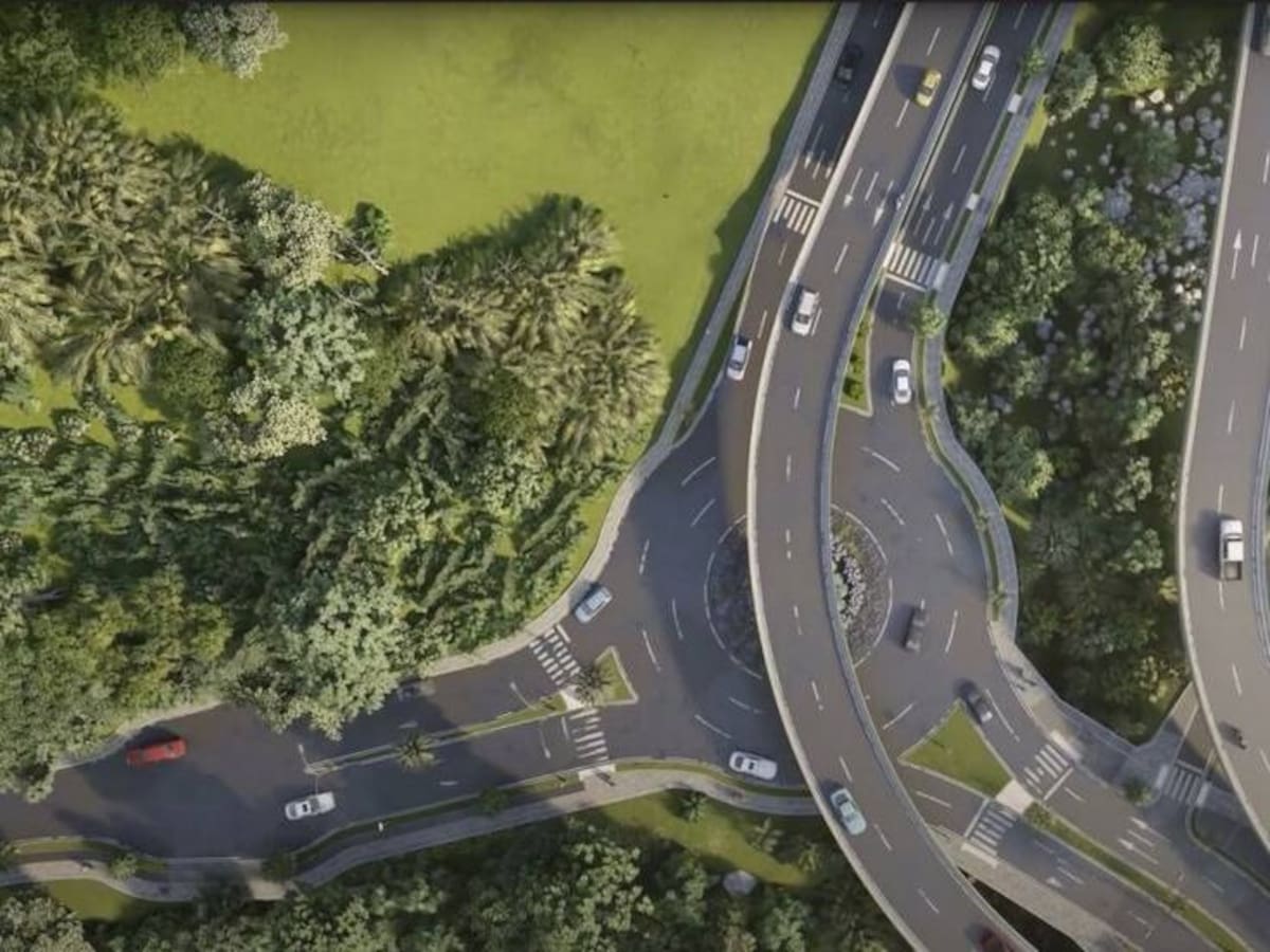 Intercambiador Vial de Los Cedros de Manizales, con adiciones y nueva fecha de entrega