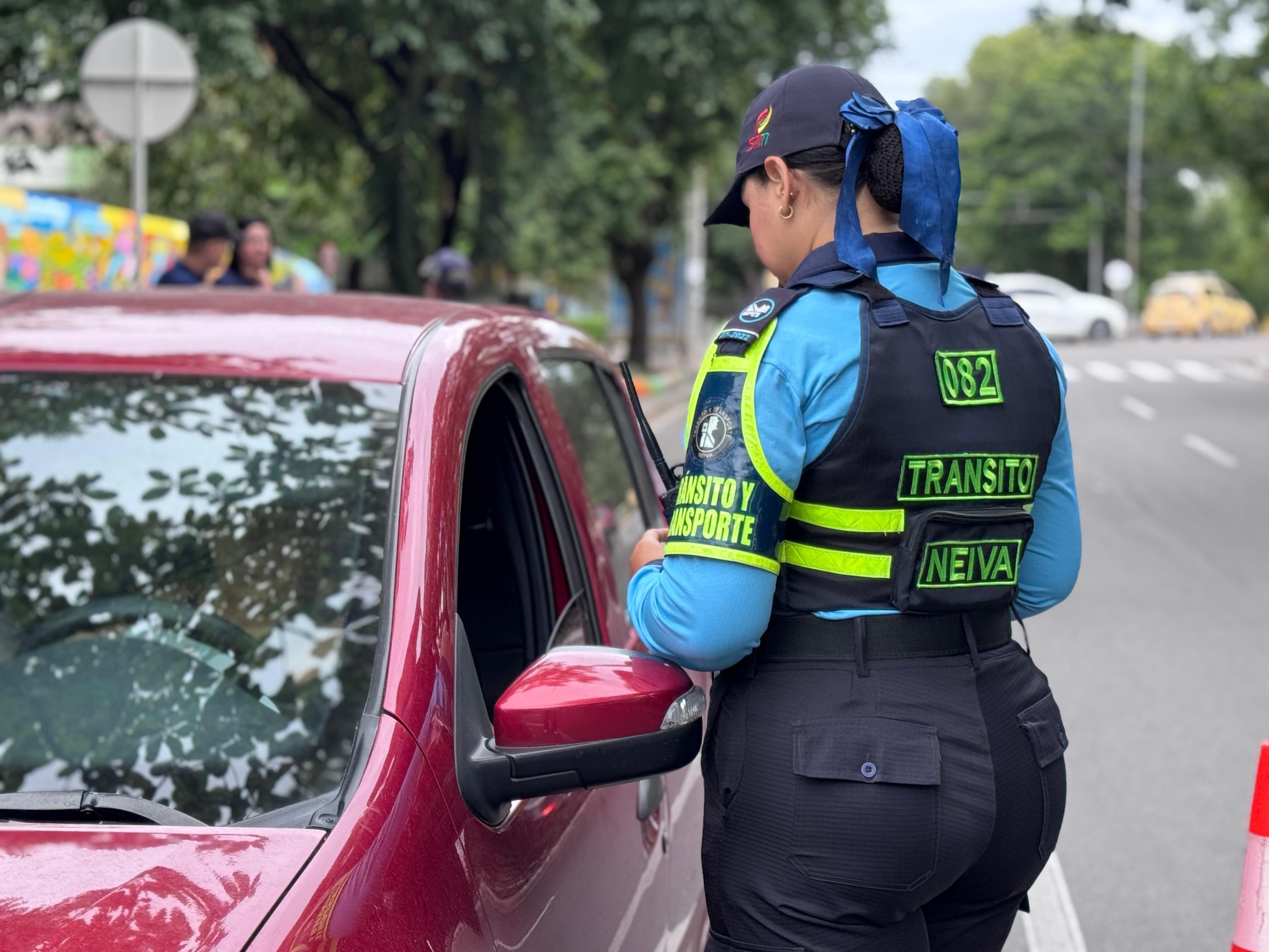 Los accidentes se redujo en un 10 %, los heridos aumentaron en un 50 %. Foto movilidad Neiva.