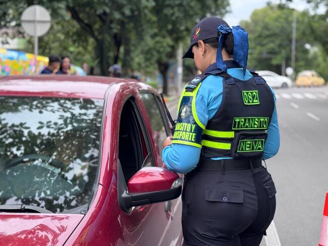 Los accidentes se redujo en un 10 %, los heridos aumentaron en un 50 %. Foto movilidad Neiva.