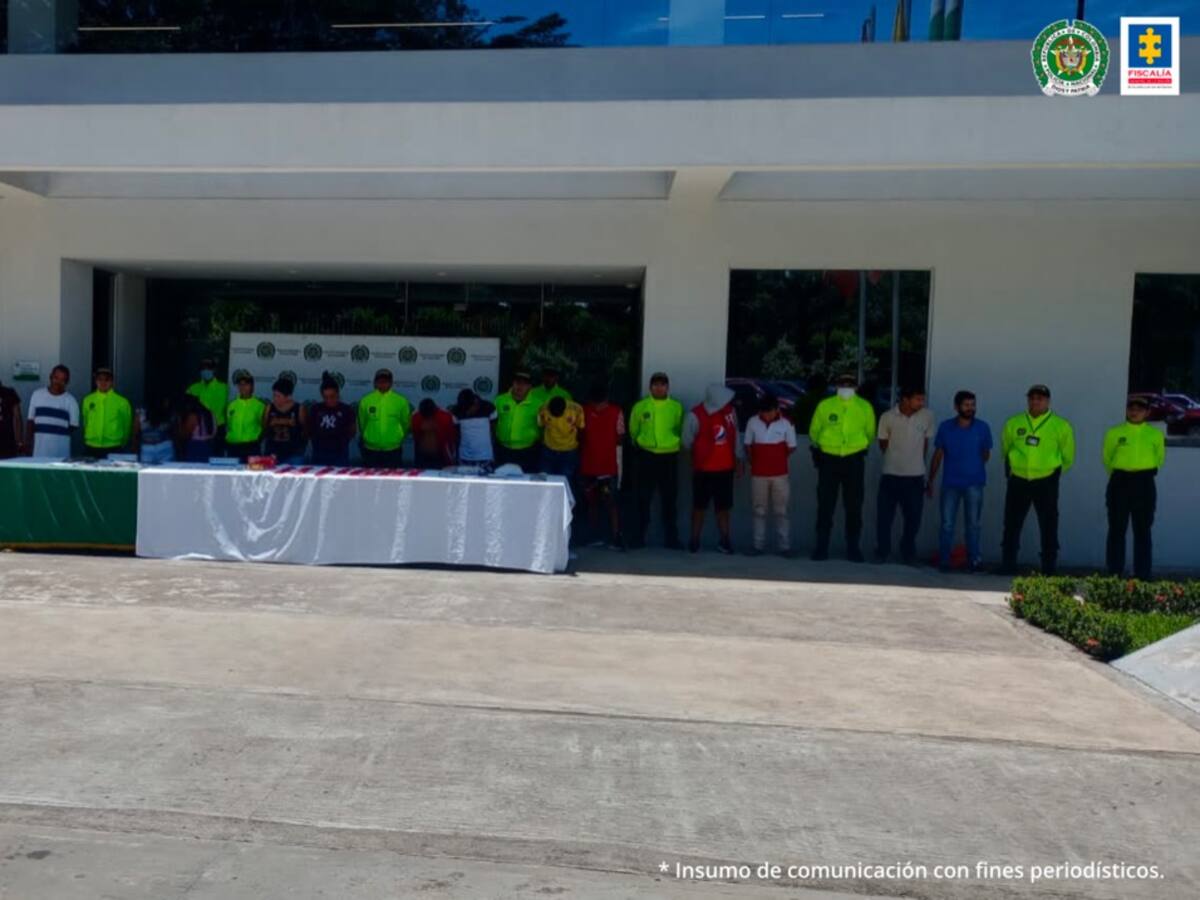 Capturaron a ‘Los Garbimbas’ por tráfico de estupefacientes en el Caquetá