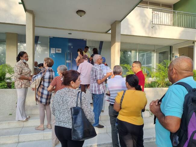 Docentes en la sede de Consalud en Barranquilla