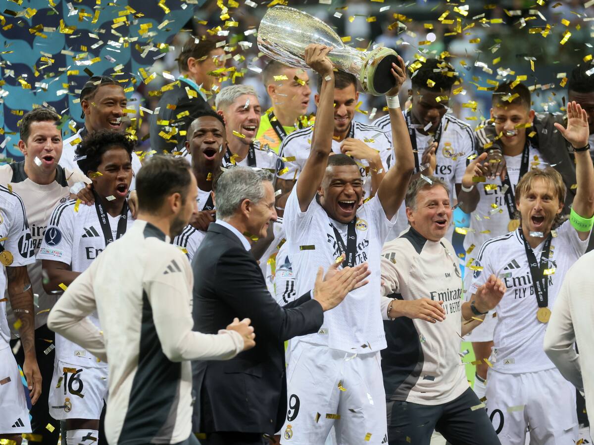 A pesar de la Supercopa, Real Madrid no lidera el ranking de clubes de la UEFA, así quedó