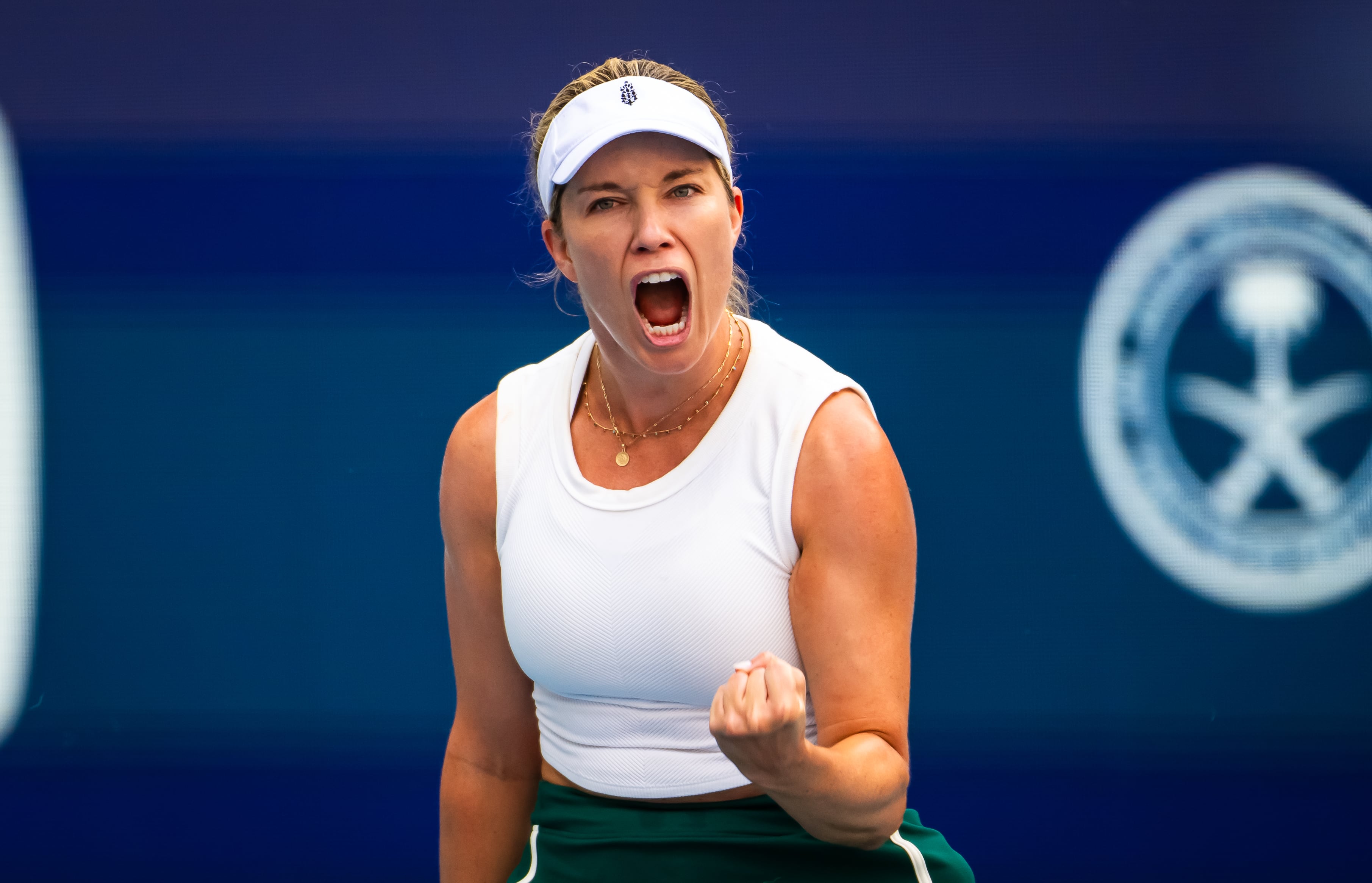 Danielle Collins. (Photo by Robert Prange/Getty Images)