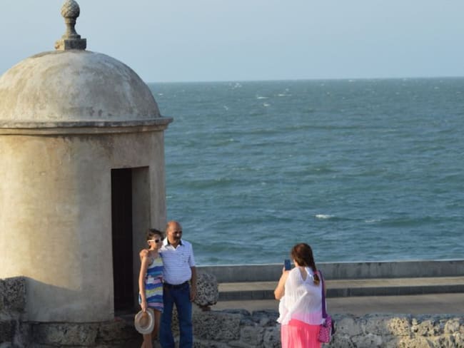 Fotos y videos en las murallas de Cartagena no están prohibidas