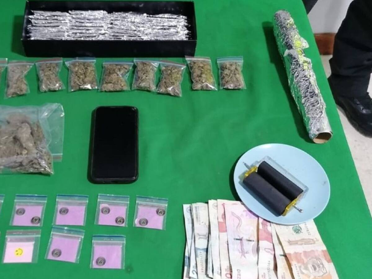 Aprovechaba ser menor de edad para presuntamente vender drogas en Supía