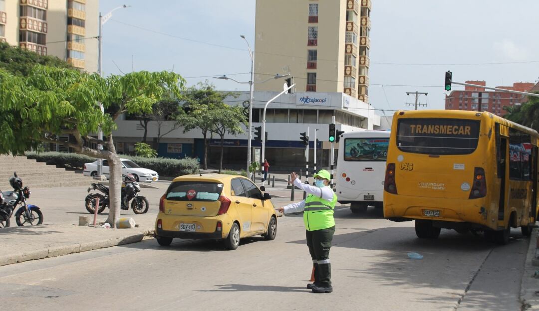 Vías de Barranquilla. Cortesía: Tránsito
