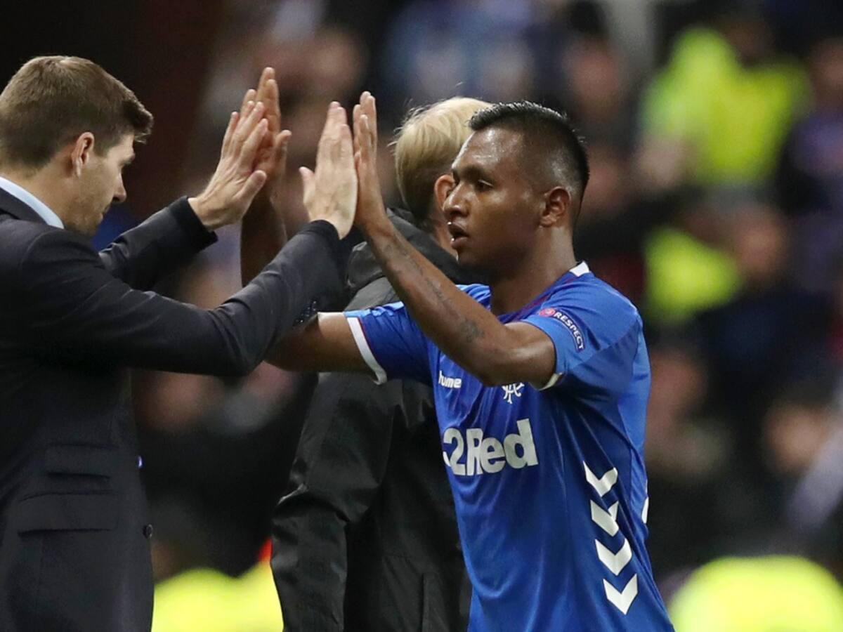 Steven Gerrard: "Alfredo Morelos es un jugador de talla mundial"