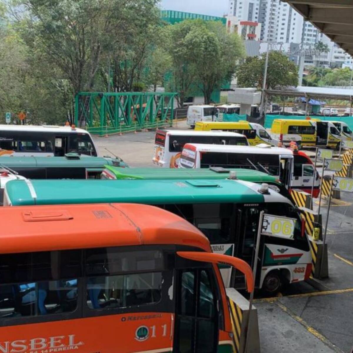 Se reactivan varias rutas desde la Terminal de Transportes de Pereira