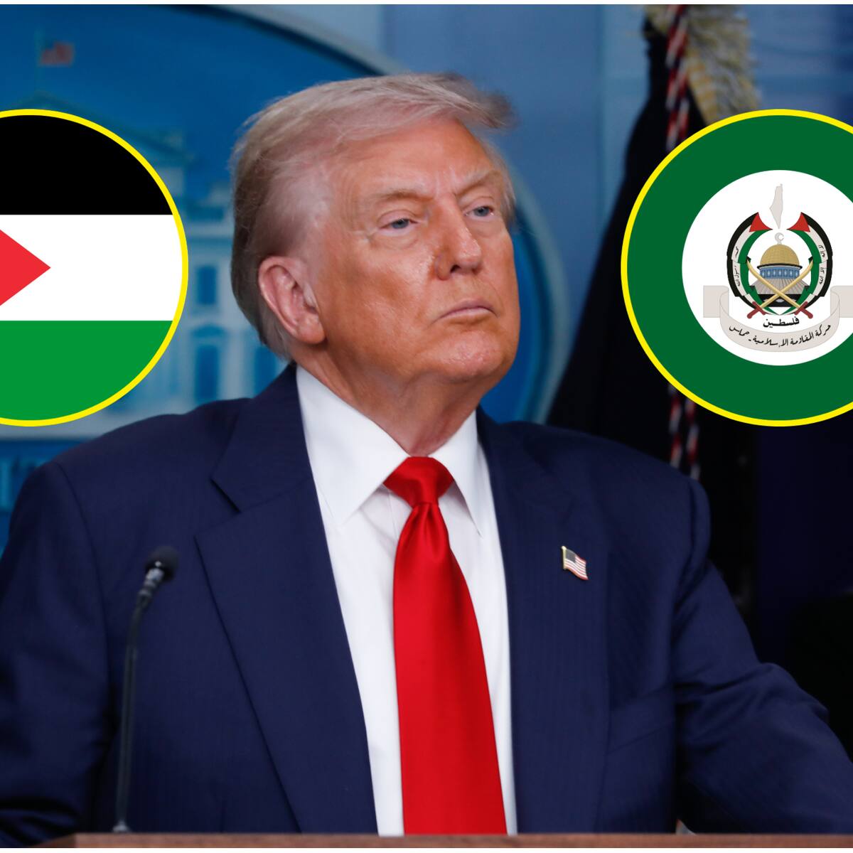 Trump amenaza con acabar con Hamás si no dejan de matar presuntos colaboradores de Israel en Gaza