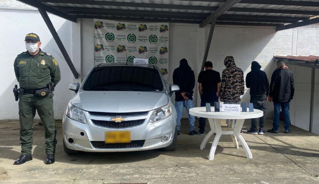 Captura por presunto hecho de lesiones personales.