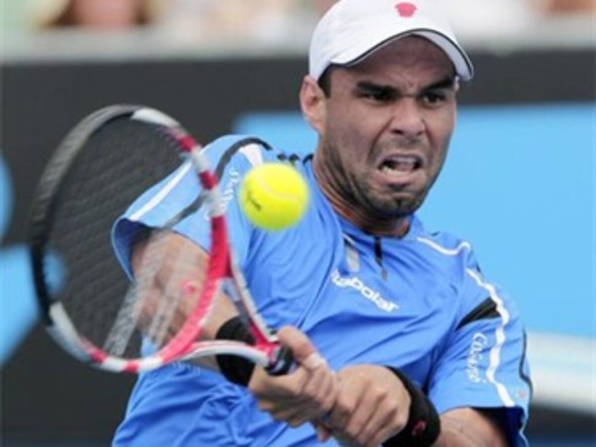 Alejandro Falla cayó ante Del Potro y fue eliminado del ATP de Basilea