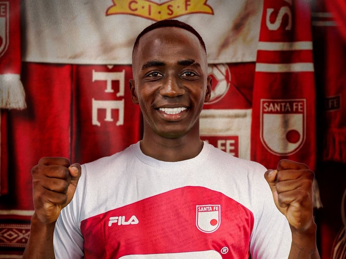 Santa Fe oficializa el fichaje de Edwin ‘Shirra’ Mosquera, quien llega procedente de Millonarios