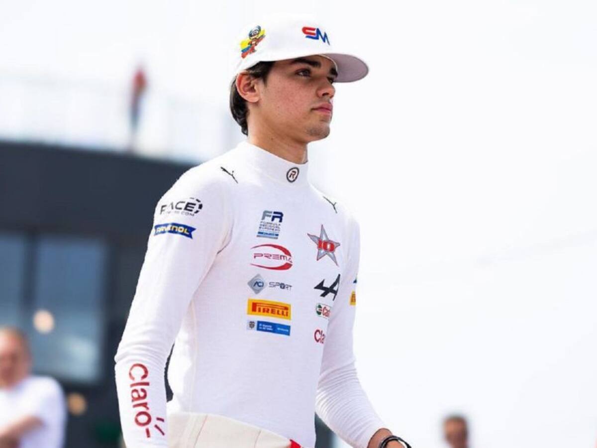 Sebastián Montoya volvió a sumar puntos en la Fórmula Regional Europea