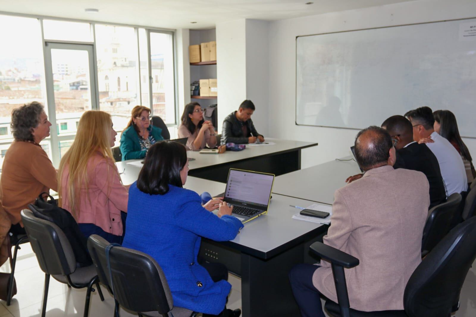 Reunión AECID- Gobernación de Nariño.Foto: Cortesía