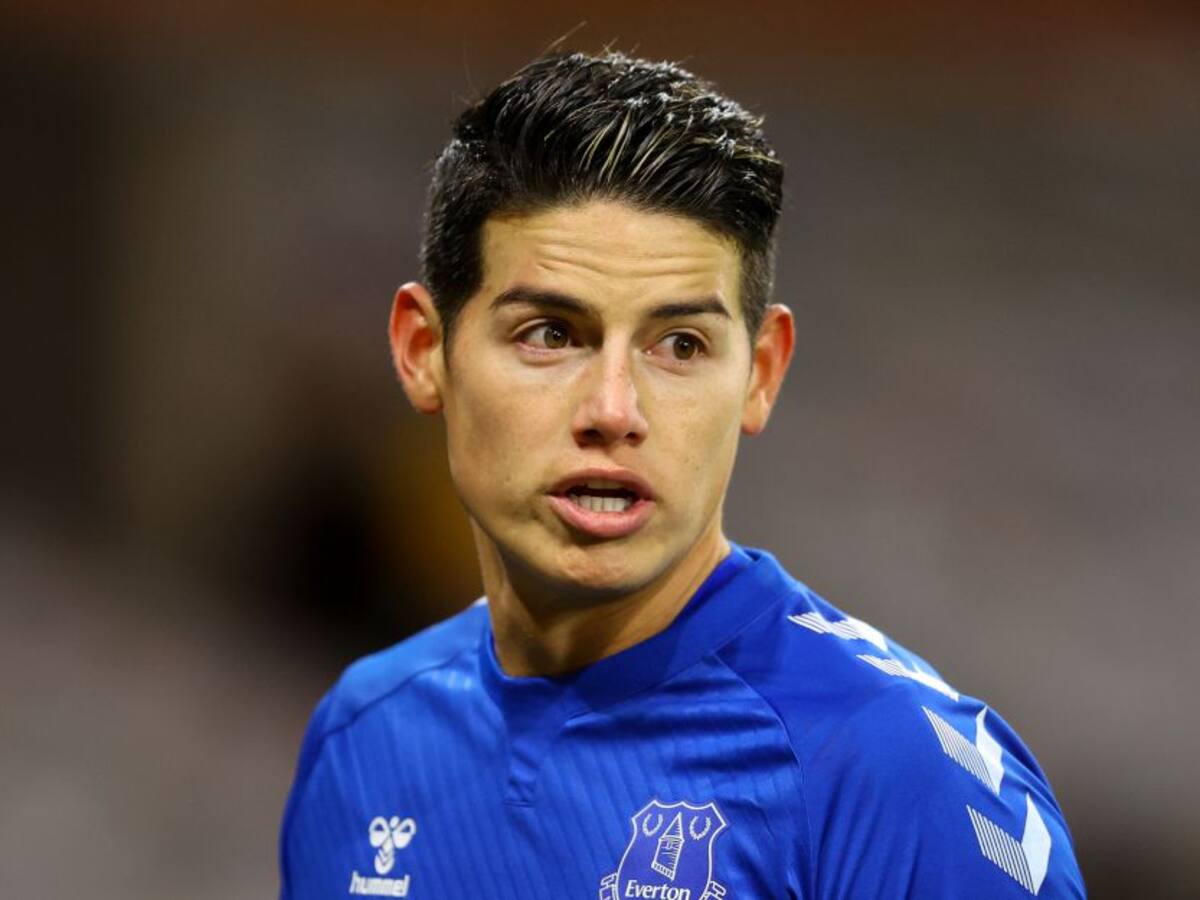 Claudio Ranieri elogia a James Rodríguez por su labor en el Everton FC