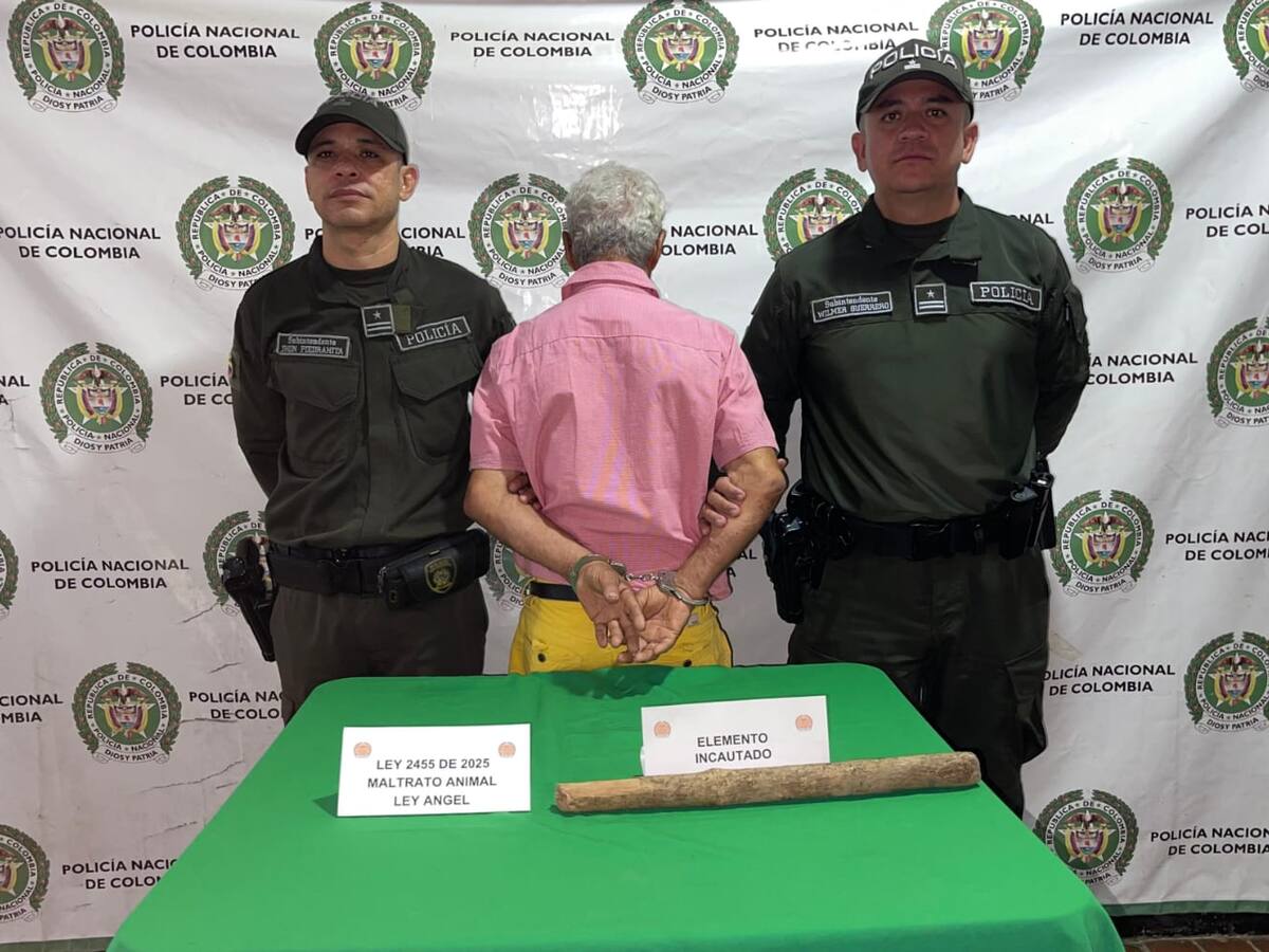 Adulto mayor fue capturado por maltratar a un perro en el Quindío