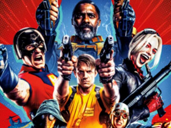 Poster de la cinta 'Escuadrón Suicida' de James Gunn