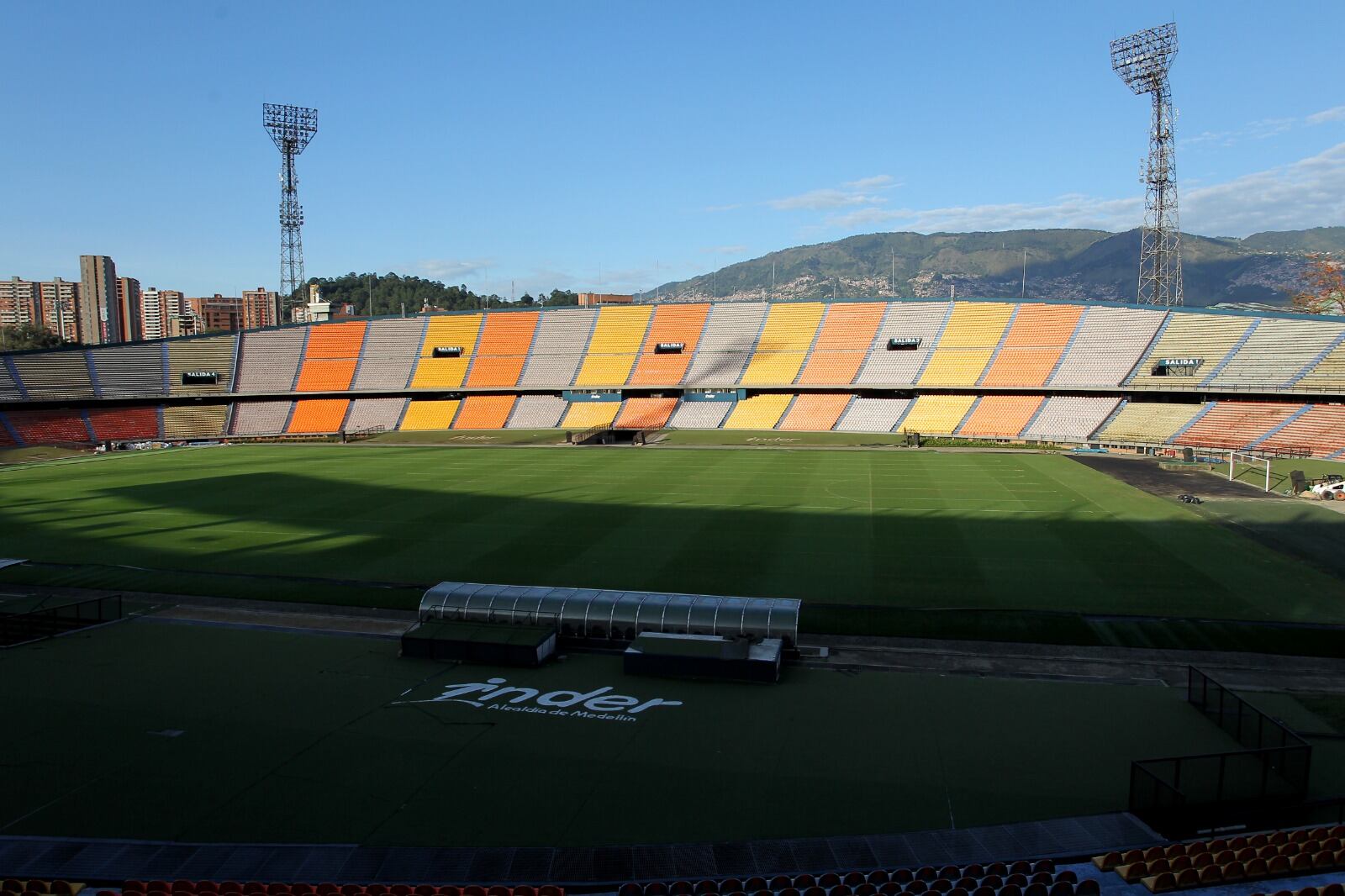 Estadio Atanasio Girardot. Foto: Cortesía. Alcaldía de Medellín.