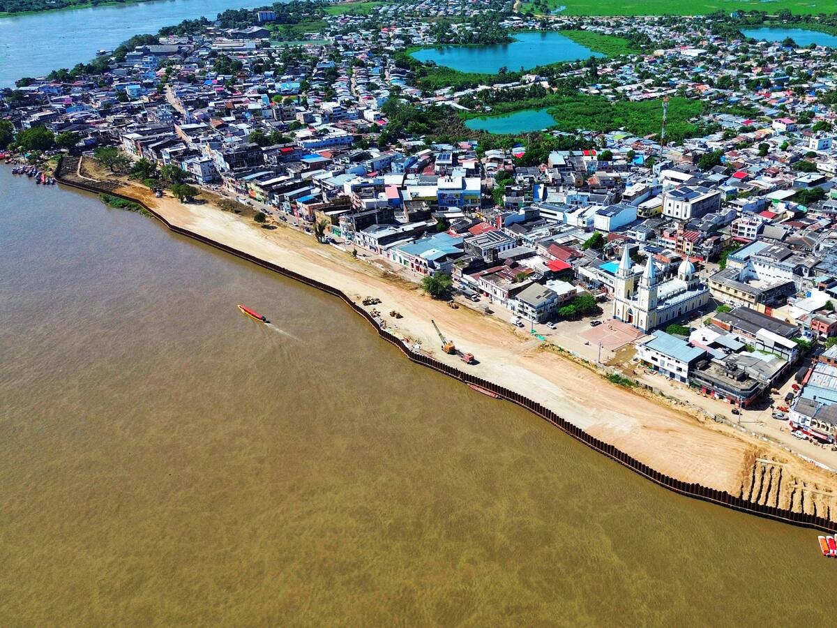 Magangué vuelve a mirar al río: primera fase del Malecón está terminada