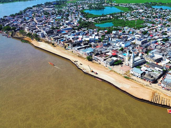 Magangué vuelve a mirar al río: primera fase del Malecón está terminada