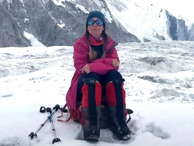 Alpinista Natalia Nagovitsyna. Cortesía: Redes sociales