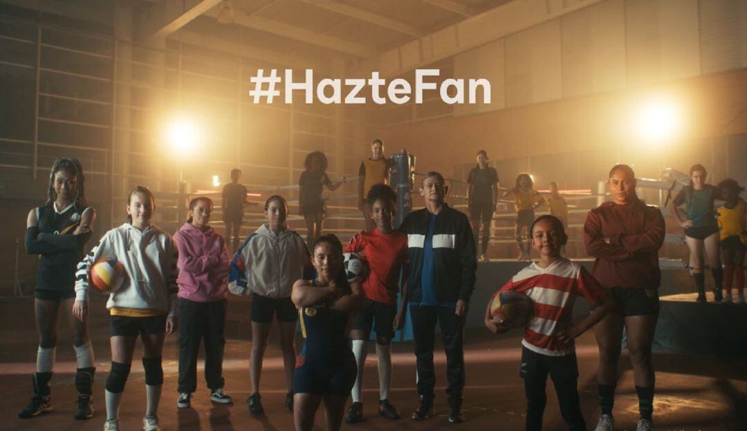 HazteFan, la campaña de MinDeporte y ONU Mujeres para la inclusión de las mujeres en el deporte