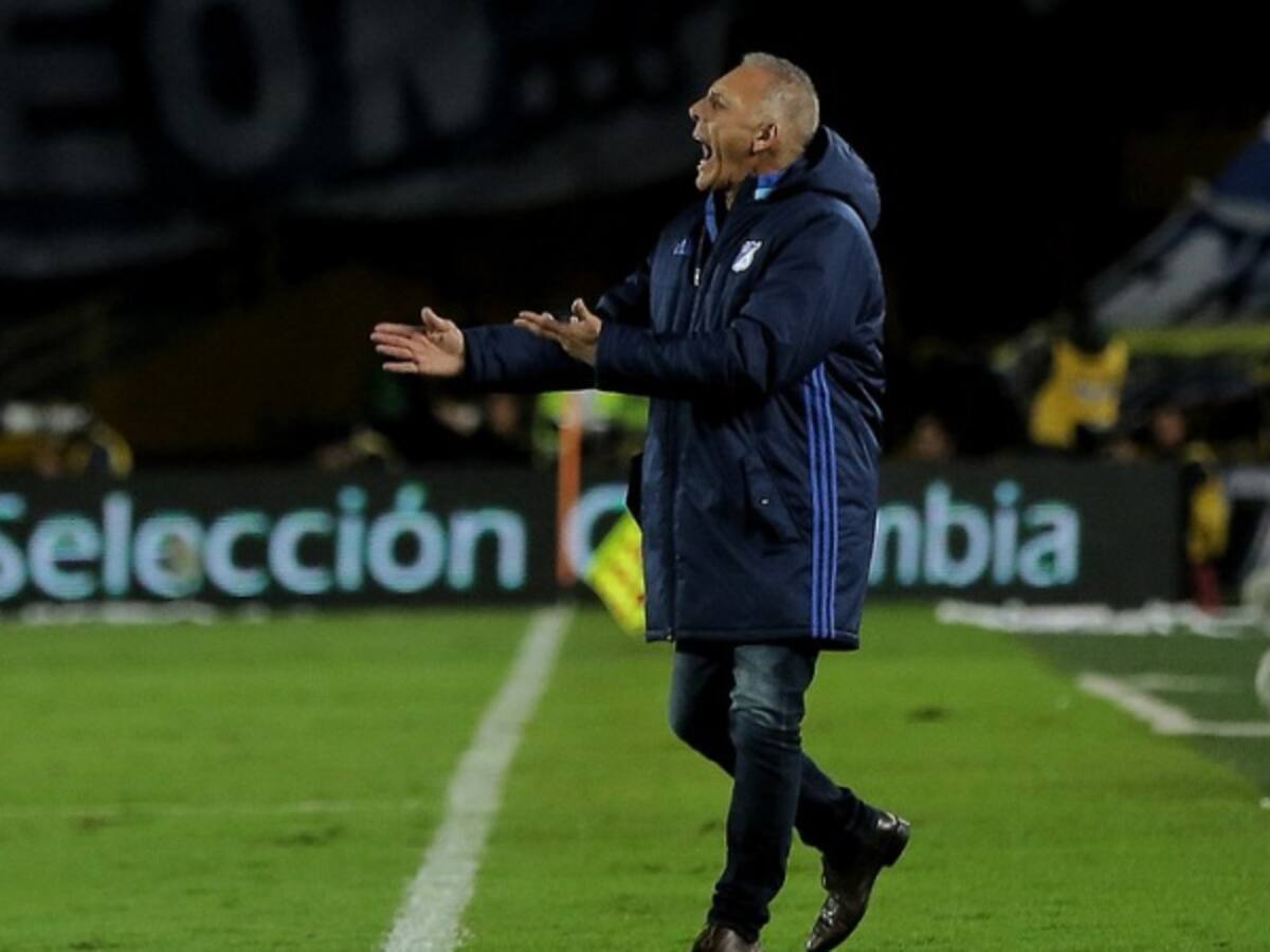 Russo no dirigirá a Millonarios ante Independiente