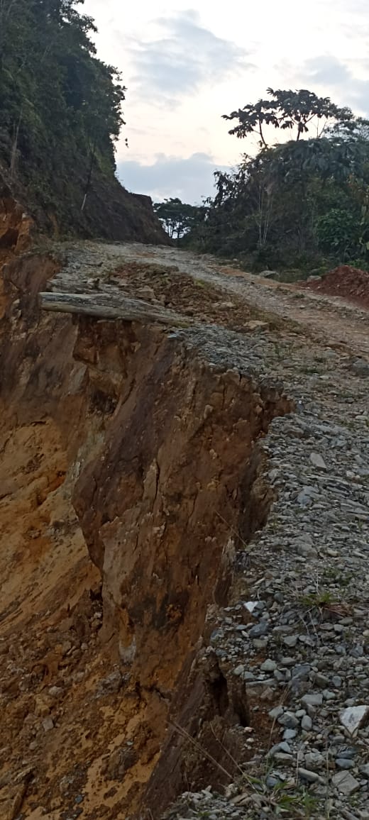 La carretera conecta a Caldas con Antioquia. Foto suministrada.