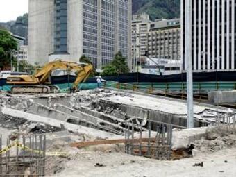 Obras suspendidas. Foto: Colprensa
