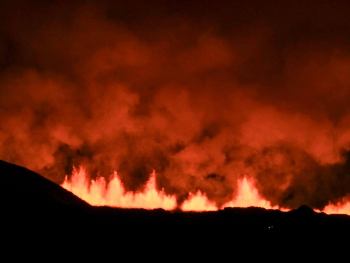 Erupción Volcánica en Islandia: tercer evento desde diciembre