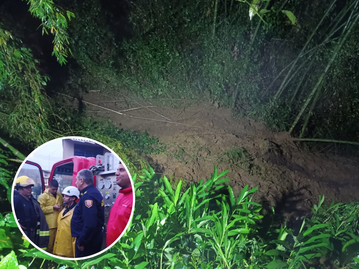 Dos personas desaparecidas por derrumbe en Pueblo Sol Bajo, Dosquebradas