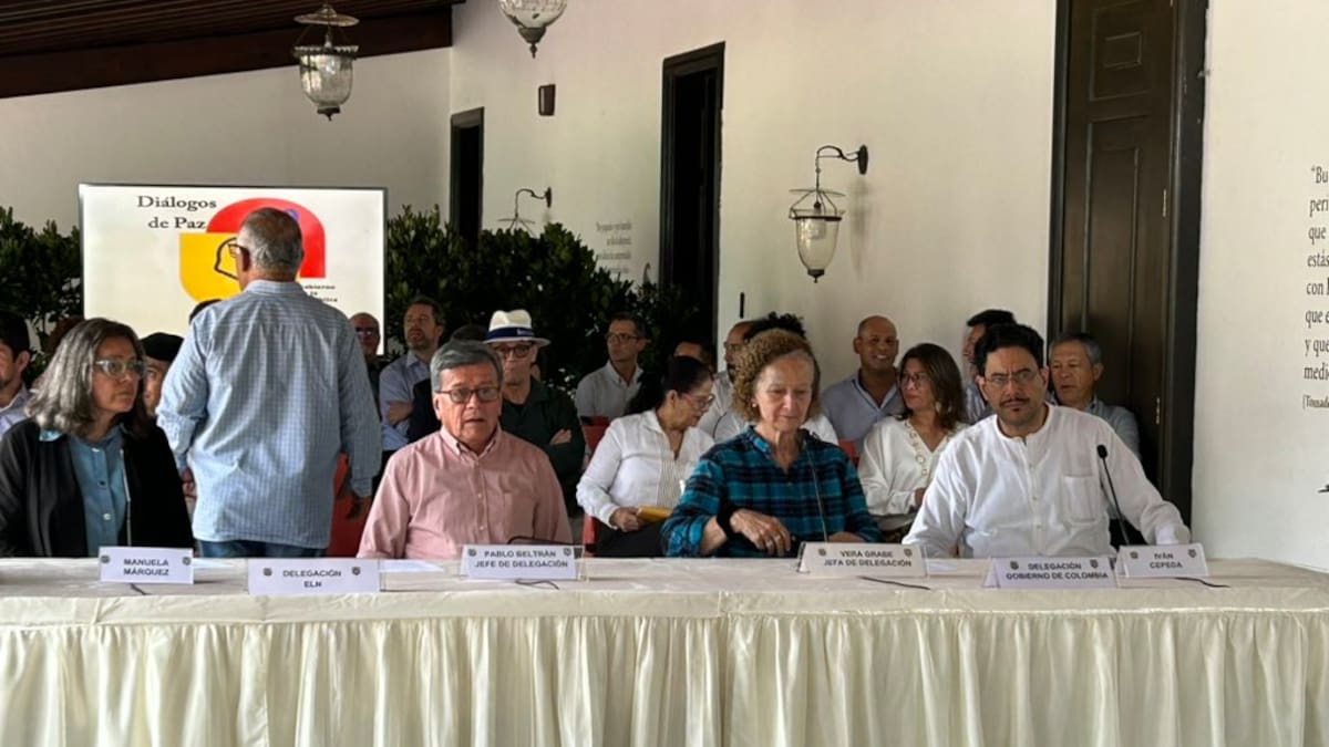 Delegaciones del Gobierno y el ELN deciden seguir adelante con los diálogos de paz