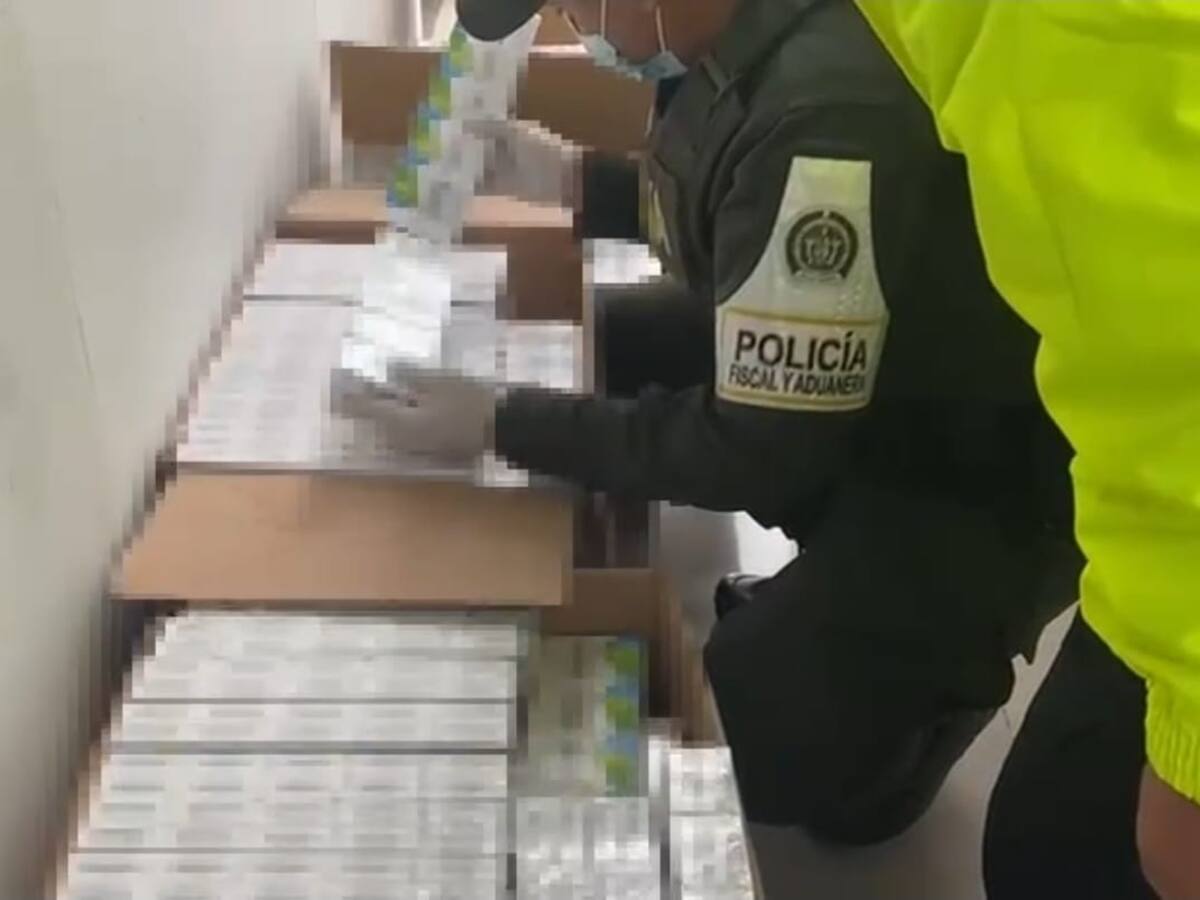 Cae red de contrabando en Nariño, tenían en su poder más de 38 mil cajetillas de cigarrillos