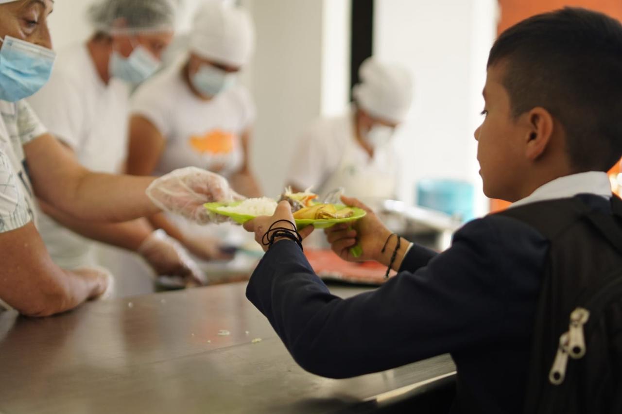 Previamente se ha venido trabajando con los padres y los dueños de las cooperativas en los colegios. Foto | Alcaldía de Sogamoso