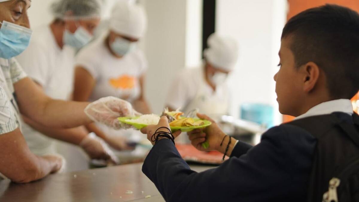 Colegios de Sogamoso pasan de alimentos ultraprocesados a comida saludable