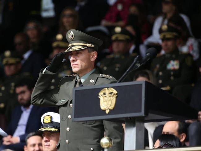 El mayor general Henry Armando Sanabria, nuevo director de la Policía Nacional. Foto: Cortesía PONAL.