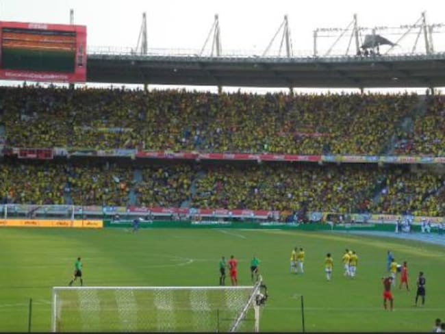 Tarde cívica en Barranquilla por partido Colombia-Uruguay