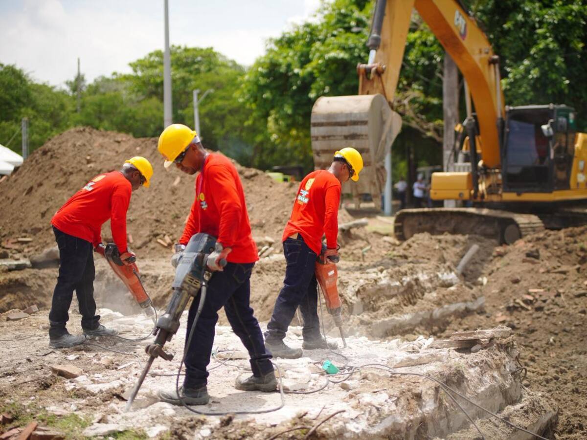 Inició construcción de ‘Plaza de Variedades’, nuevo epicentro de eventos al aire libre en Cartagena