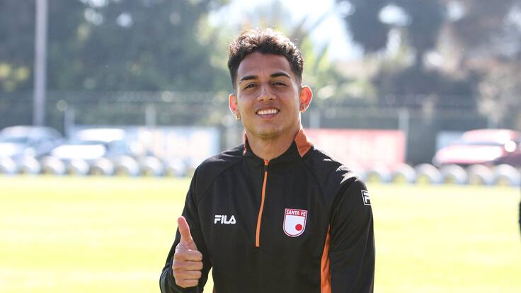 Frank Castañeda sueña con hacer un gran trabajo en Independiente Santa Fe