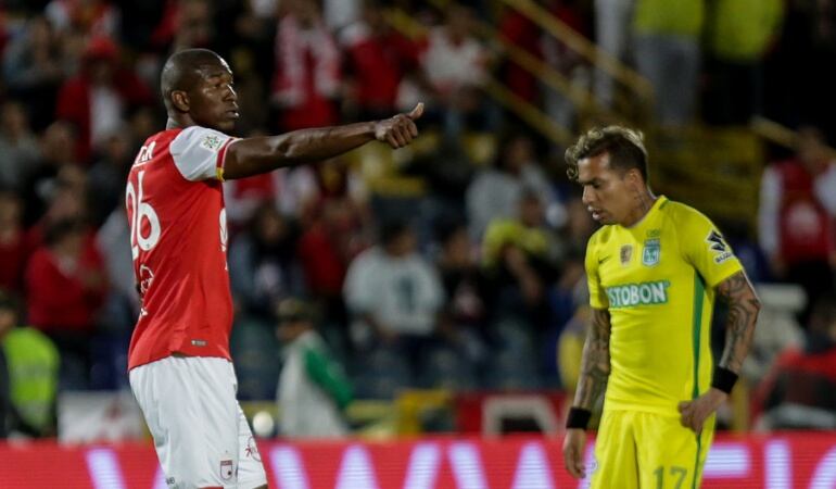 Javier López y Dayro Moreno 