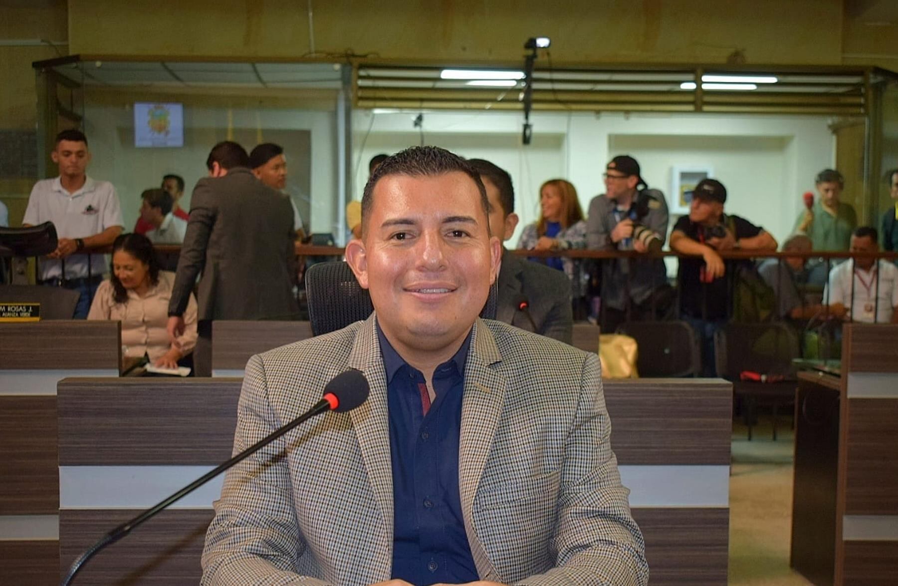 Víctor Ortiz, concejal de Ibagué