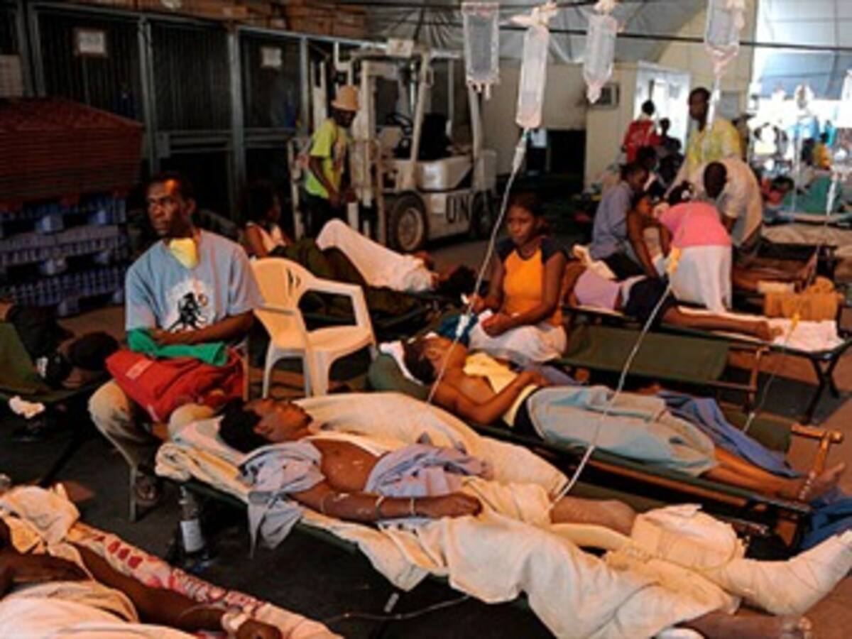 Cólera causa la muerte de 210 personas en Haití, y hospitales no dan abasto