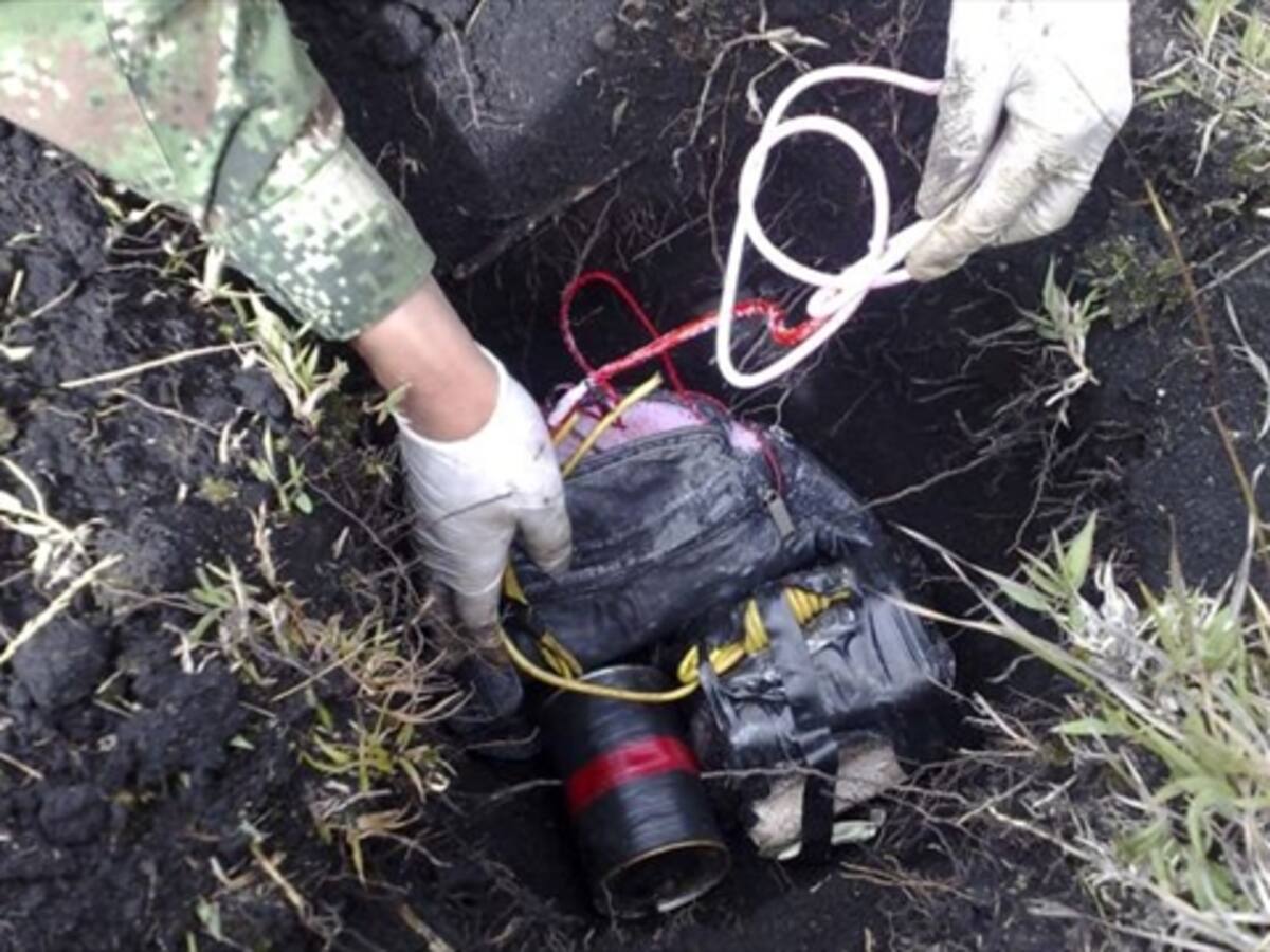 Las Farc siguen sembrando minas en el Catatumbo: Ejército