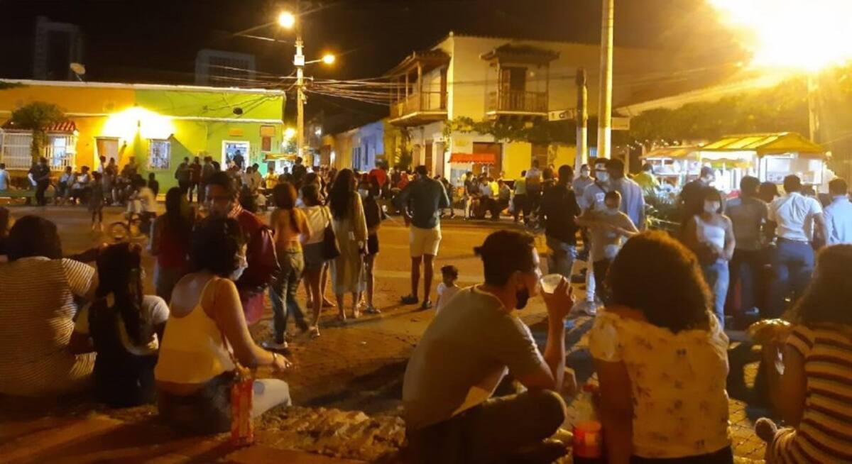 Plaza de la Trinidad en Getsemaní