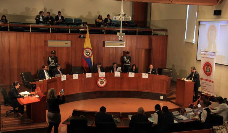 Corte constitucional. / 