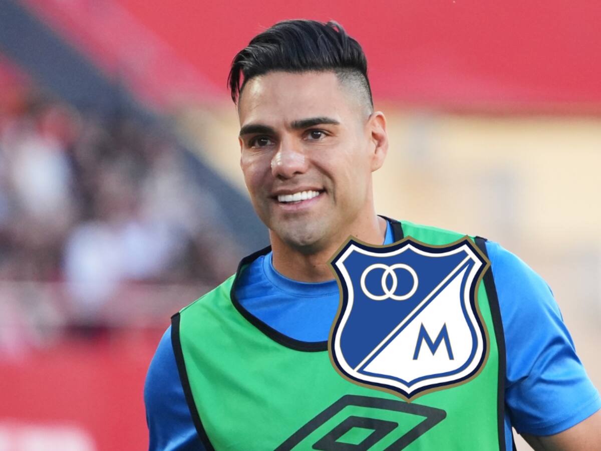 Falcao llega a Bogotá para unirse a Millonarios: este será su primer partido con el equipo
