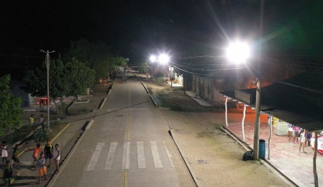 Luces LED en Calamar, Bolívar