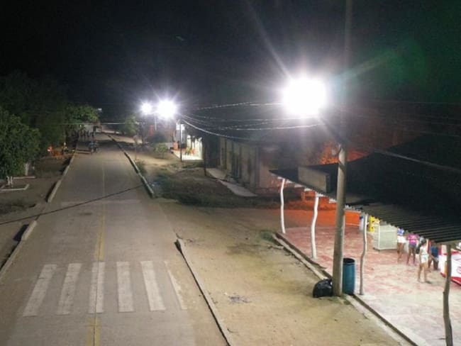 Luces LED en Calamar, Bolívar