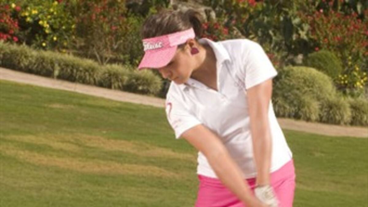María José Uribe cayó a la casilla 29 del Kraft Nabisco de Golf